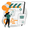 eCommerce Website Design Product Icon